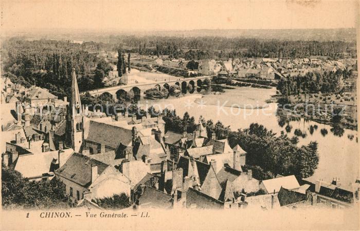 Chinon Indre et Loire Vue generale