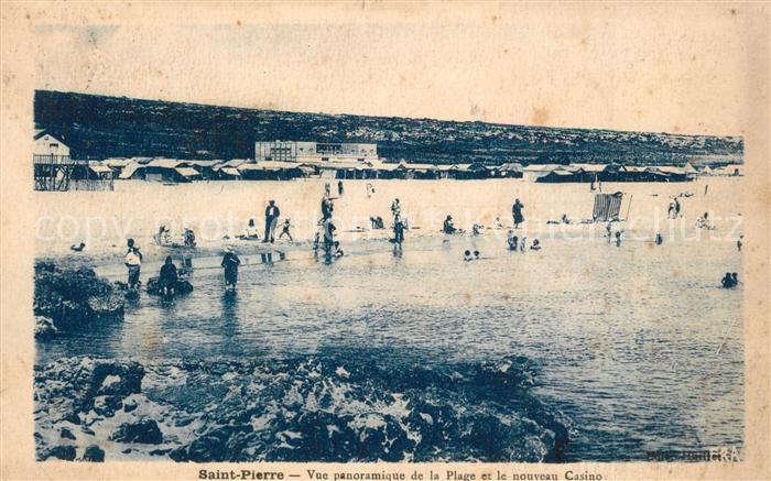 Saint-Pierre Bas-Rhin Vue panoramique de la Plage et le nouveau Casino