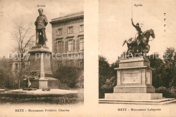 Metz  57 Moselle Monument Frederic Charles Monument Lafa