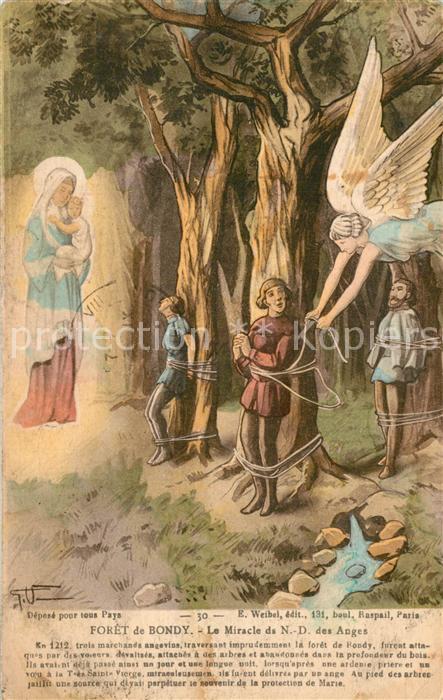 Bondy Foret de Bondy Le Miracle de ND des Auges