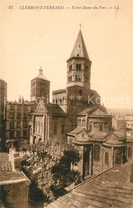 Clermont Ferrand Puy de Dome Notre Dame du Port