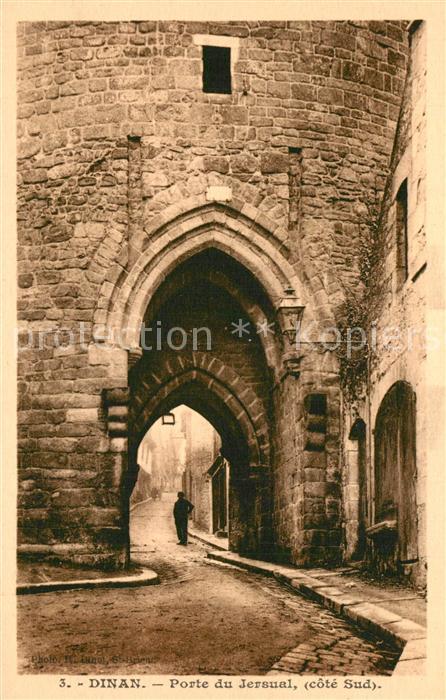 Dinan 22 Porte du Jersual cote Sud