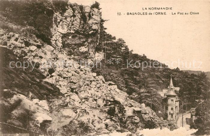 Bagnoles-de-l Orne Le Roc au Chien