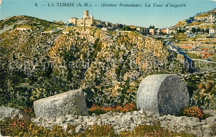 La Turbie Ruines Romaines La Tour d Auguste