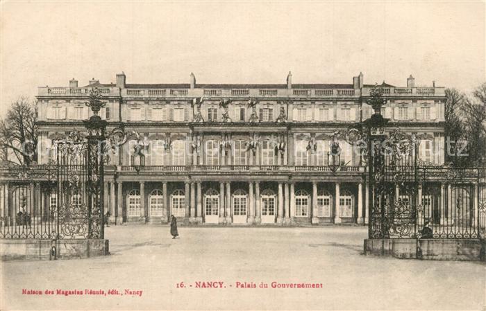 Nancy Lothringen Palais du Gouvernement