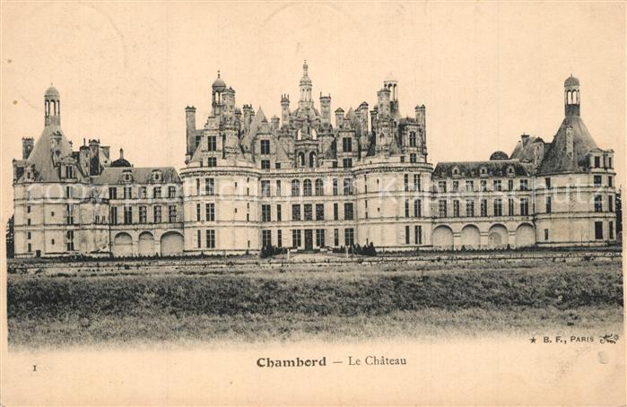 Chambord Blois Le Chateau