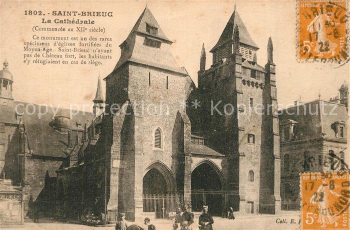 Saint-Brieuc Cotes-d Armor La Cathedrale
