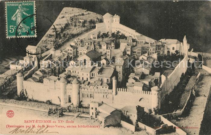 Saint-Etienne 42 Loire Restitution par M de la Tour Veran anci