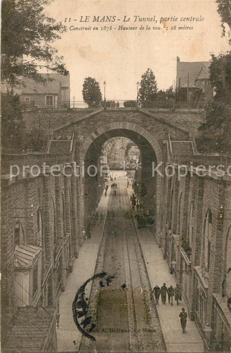 Le Mans Sarthe Le Tunnel partie centrale