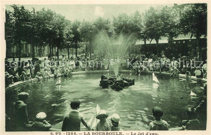 La Bourboule Le Jet d eau