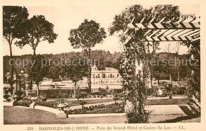 Bagnoles-de-l Orne Parc du Grand Hotel et Casino du Lac