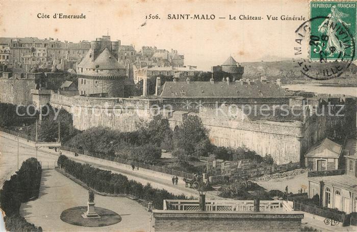 Saint-Malo 35 Le Chateau Vue generale