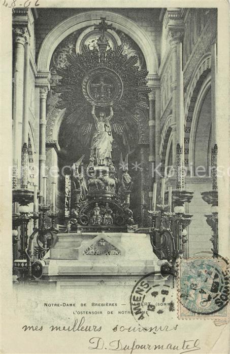 Brebieres Notre Dame de Brebieres Vue interieur