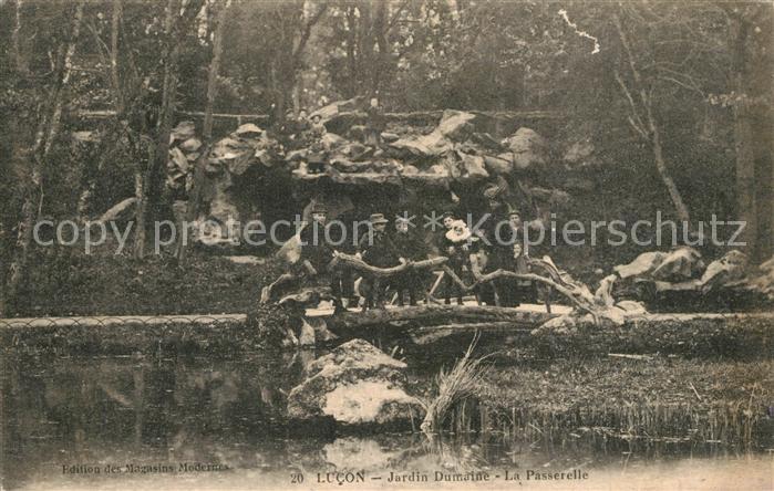 Lucon Jardin Dumaine La Passerelle