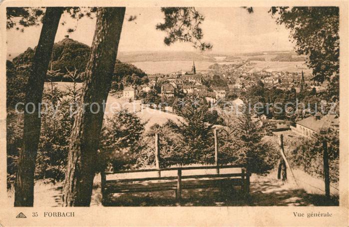 Forbach Lothringen Vue generale