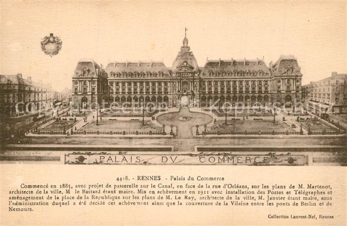 Rennes Ille-et-Vilaine Palais du Commerce