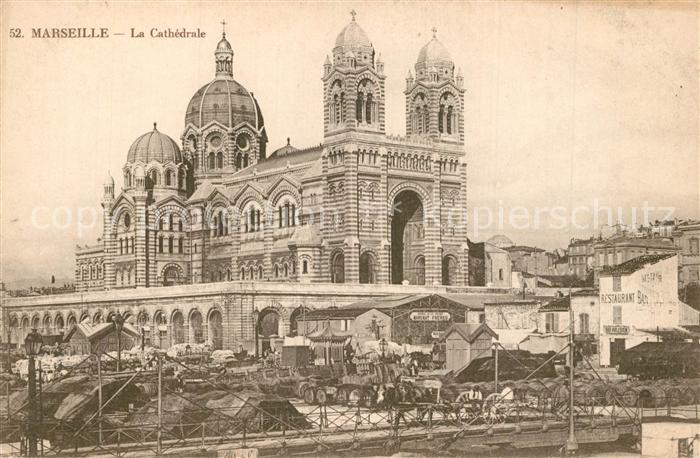 Marseille Bouches-du-Rhone La Cathedrale