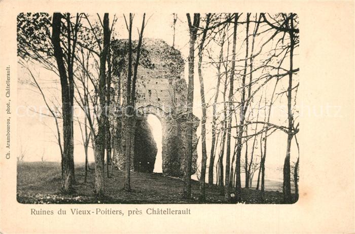 Chatellerault Ruines du Vieux Poitiers