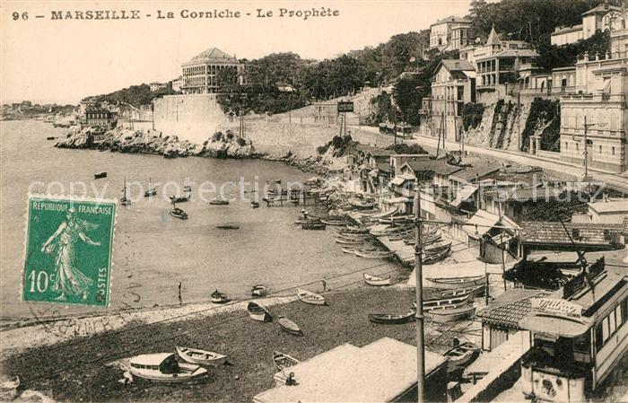 Marseille Bouches-du-Rhone La Corniche Le Prophete