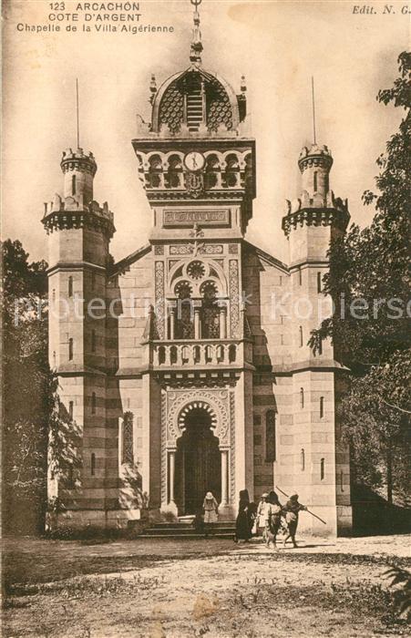Arcachon Gironde Chapelle de la Villa Algerienne