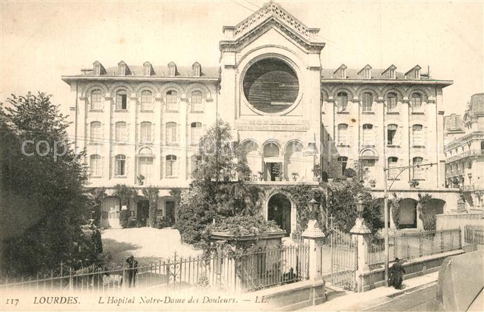 Lourdes Hautes Pyrenees Hopital Notre Dame des Douleurs