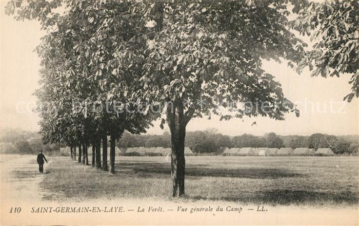 Saint-Germain-en-Laye La Foret Vue generale du Camp