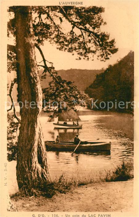 Lac Pavin Un coin du Lac