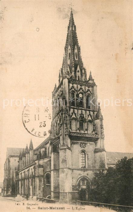 Saint-Maixant Creuse Eglise