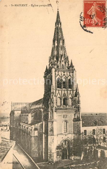 Saint-Maixant Creuse Eglise paroissiale