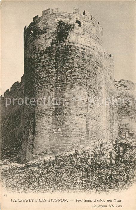 Villeneuve-les-Avignon Fort Saint Andre une Tour