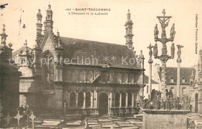 Saint-Thegonnec Ossuaire et le Calvaire