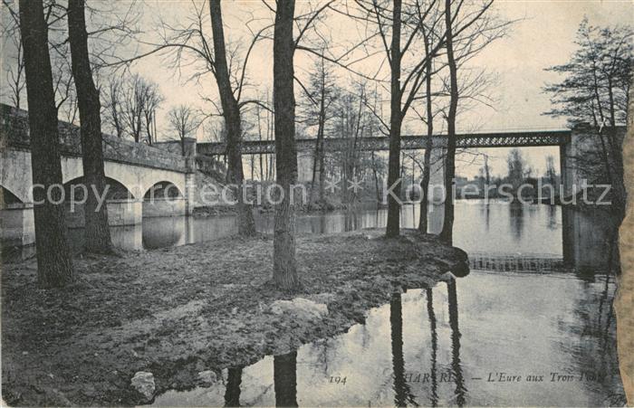 Chartres 28 Eure aux Trois Ponts