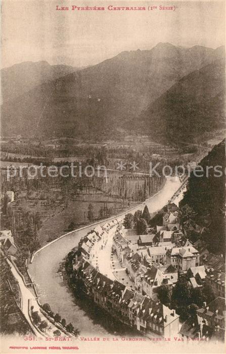 Saint-Beat Vallee de la Garonne vers le Val d_Aran