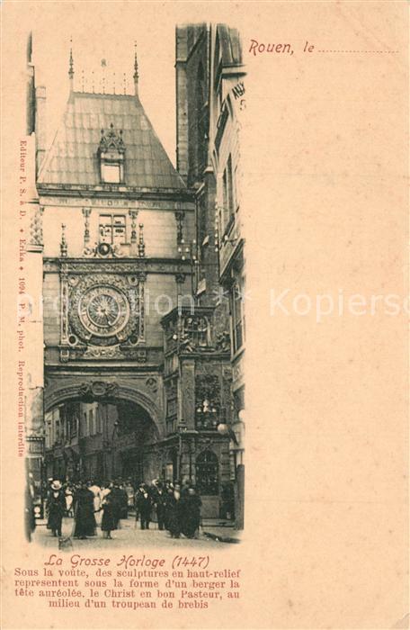 Rouen La Grosse Horloge