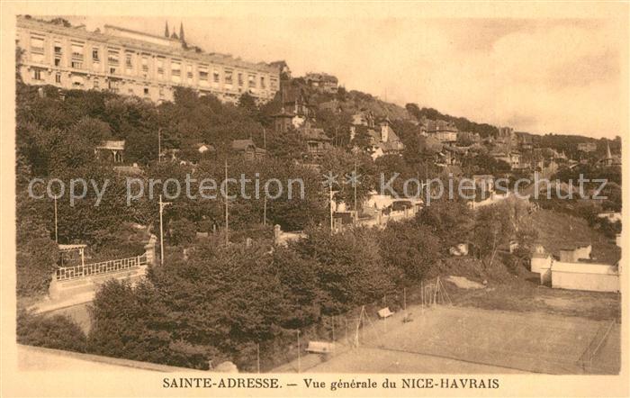 Sainte-Adresse Vue generale du Nice Havrais