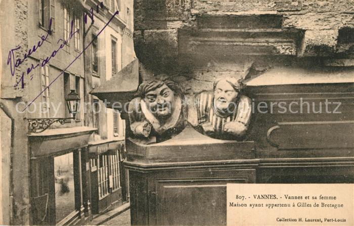 Vannes 56 Maison ayant appartenu a Gilles de Bretagne