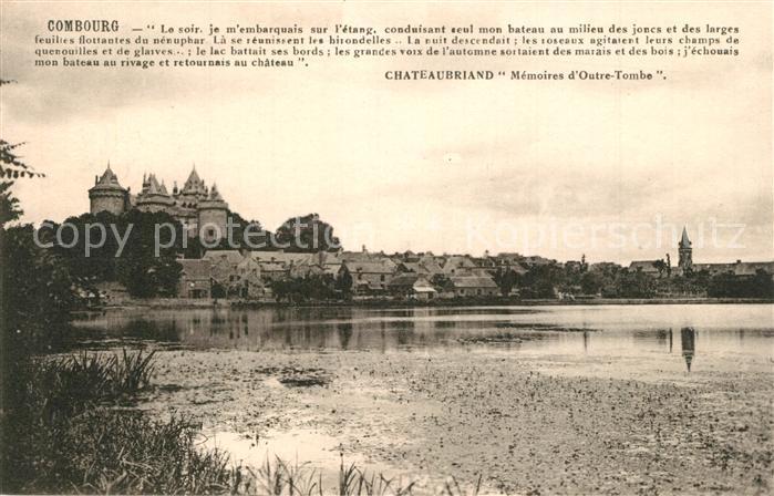 Combourg Panorama Le Chateau