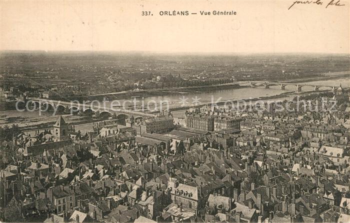 Orleans Loiret Vue generale aerienne