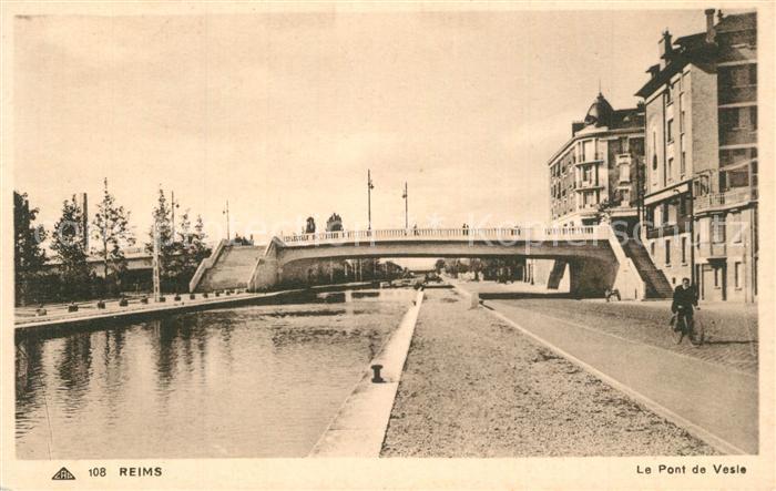 Reims Champagne Ardenne Le Pont de Vesle