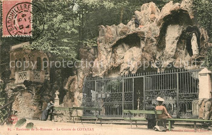 Saint-Etienne 42 Loire La Grotte de Cotatay