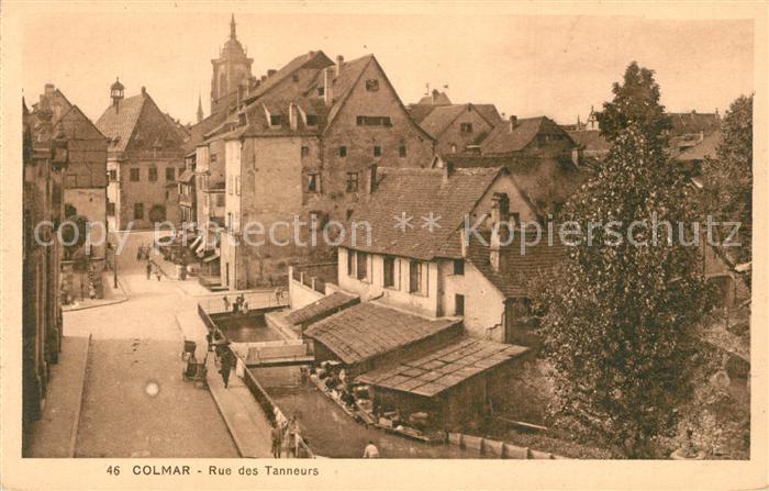 Colmar Haut Rhin Elsass Rue des Tanneurs