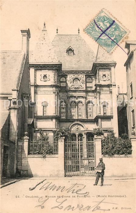 Orleans Loiret Maison de Diane de Poitiers