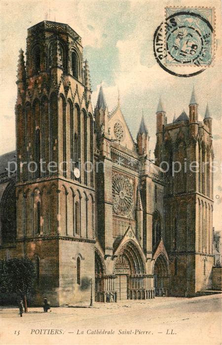 Poitiers 86 La Cathedrale Saint Pierre