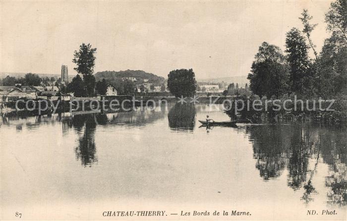 Chateau-Thierry Les Bords de la Marne