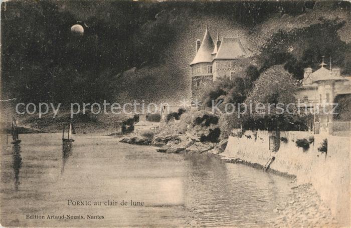 Pornic Au clair de lune