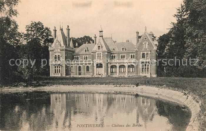 Ponthierry Chateau des Bordes Schloss