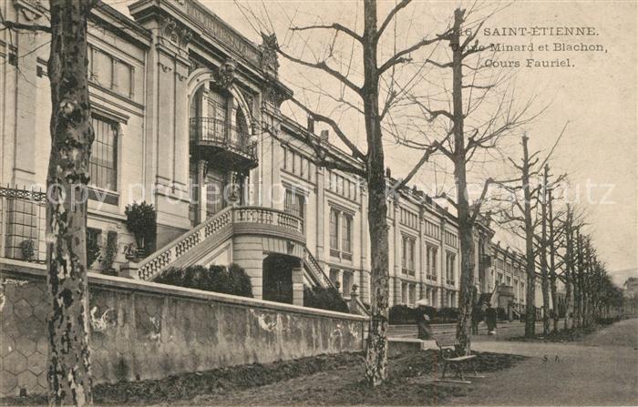 Saint-Etienne 42 Loire Usine Minard et Blachon Cours Fauriel