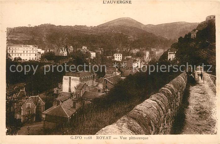 Royat Puy de Dome Vue pittoresque