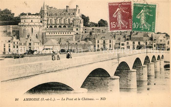 Amboise Le Pont et le Chateau