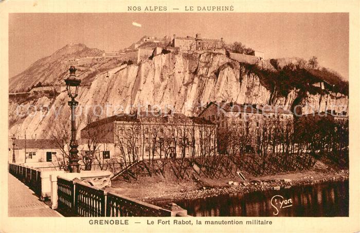 Grenoble Fort Rabot manutention militaire